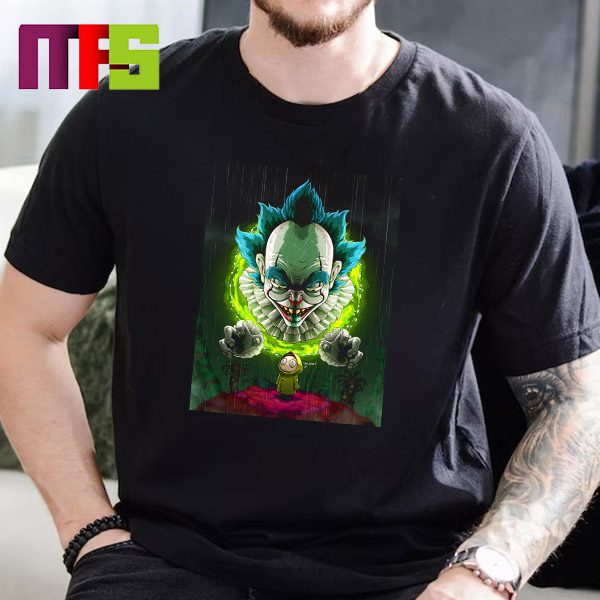 Rick And Morty As IT Clown Fan Art Friday Classic T-Shirt