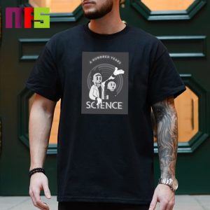 Rick and Morty A Hundred Years Science Old Disney Cartoon Style Fan Art Essentials T-Shirt