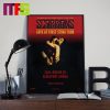 Scorpions 2024 Love At First Sting Tour At Etihad Yas Island In Abu Dhabi On May 17th Home Decor Poster Canvas