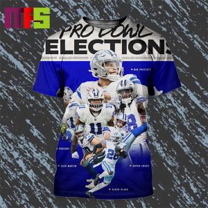 Seven Dallas Cowboys Players Selected For NFC 2024 Pro Bowl Roster All Over Print Shirt Seven Dallas Cowboys Players Selected For NFC 2024 Pro Bowl Roster All Over Print Shirt