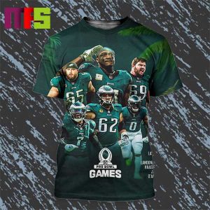Six Philadelphia Eagles Players Selected For NFC 2024 Pro Bowl Roster All Over Print Shirt Six Philadelphia Eagles Players Selected For NFC 2024 Pro Bowl Roster All Over Print Shirt
