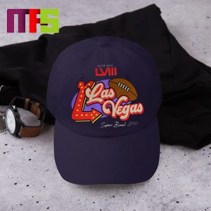 Super Bowl LVIII 2024 Cartoon Arrow Light Sign In Las Vegas Hat Cap Super Bowl LVIII 2024 Cartoon Arrow Light Sign In Las Vegas Hat Cap