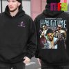 2024 Super Bowl LVIII Halftime Show Usher Signature Two Sided Classic Hoodie Merch Shirt