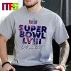 Super Bowl LVIII 2024 Las Vegas Number One Hand Sign Classic Hoodie Shirt