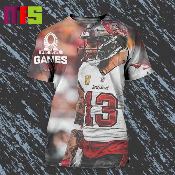 Tampa Bay Buccaneers Mike Evans Selected For NFC 2024 Pro Bowl Roster All Over Print Shirt