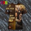 TJ Watt First Player In NFL History To Lead The League In Sacks In Three Separate Seasons All Over Print Shirt