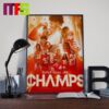 Kansas City Chiefs 2024 Super Bowl LVIII Champions Home Decor Poster Canvas