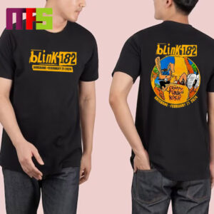 Blink-182 Brisbane Australia At Brisbane Entertainment Centre On February 21st 2024 Merch Classic T-Shirt