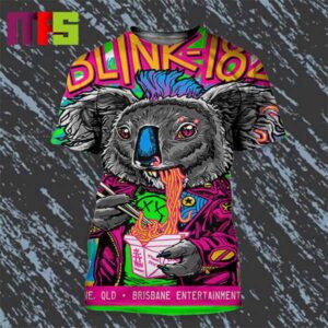 Blink-182 Brisbane QLD At Brisbane Entertainment On February 19th 2024 All Over Print Shirt