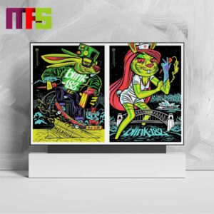 Blink-182 Melbourne And Sydney In Australia Home Decoration Poster Canvas