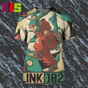 Blink-182 Night 3 Brisbane QLD At Brisbane Entertainment Center On February 21st 2024 All Over Print Shirt