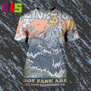 Blink-182 Sydney NSW At Qudos Bank Arena On February 23th 2024 All Over Print Shirt