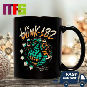 Blink 182 World Tour 2023 2024 Classic Mug