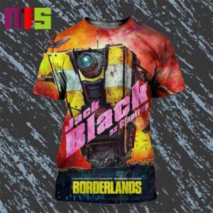 Borderlands Jack Black As Claptrap Live Action Movie All Over Print Shirt Borderlands Jack Black As Claptrap Live Action Movie All Over Print Shirt
