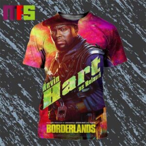 Borderlands Kevin Hart As Roland Live Action Movie All Over Print Shirt Borderlands Kevin Hart As Roland Live Action Movie All Over Print Shirt