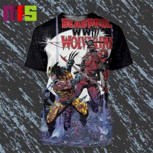 Deadpool and Wolverine World War III WWIII In May 2024 All Over Print Shirt