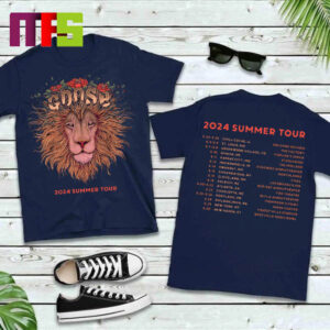 Goose 2024 Summer Tour Tour Date Essentials Two Sided T-Shirt