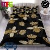 Gucci Multiple Pattern With Skull Snake Mickey And Bee Home Decor Bedding Set