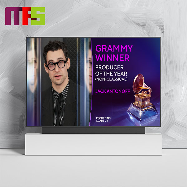 Jack Antonoff 2024 Grammy Winner Producer Of The Year Non Classical Home Decoration Poster Canvas
