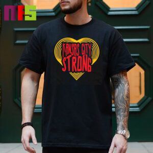 Kansas City Strong Yellow Heart Official Classic T-Shirt