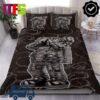 Kaws Half BFF Blue And Black Characters Home Decor Luxury Twin Bedding Set