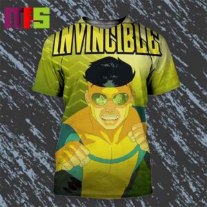 New Poster For Invincible Season 2 Part 2 On Prime All Over Print Shirt