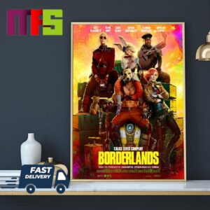 Official Borderlands Chaos Loves Company Live Action Movie Home Decor Poster Canvas