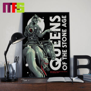 Queens Of The Stone Age Auckland New Zealand At Spark Arena On February 29th 2024 Home Decor Poster Canvas