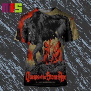 Queens Of The Stone Age Sydney Night One At Hordern Pavilion On February 21st 2024 All Over Print Shirt