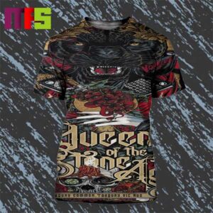 Queens Of The Stone Age Torquay Australia At Torquay Common On February 18th 2024 All Over Print Shirt