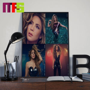 Shakira Las Mujeres Ya No Lloran Four New Album Cover Home Decor Poster Canvas