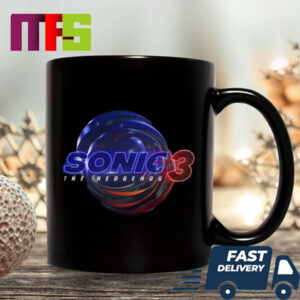 Sonic The Hedgehog 3 First Logo Reveal Ceramic Mug