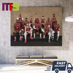 The 2024 Western Conference NBA All Star Team Home Decor Poster Canvas