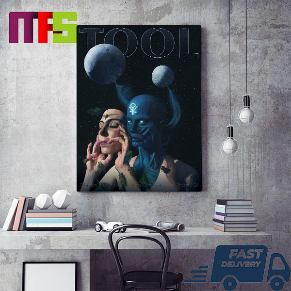 Tool Fresno CA At Save Mart Center On February 12th 2024 Home Decor Poster Canvas