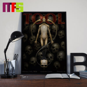 Tool Phoenix AZ Night 2 At Footprint Center On February 10th 2024 Home Decor Poster Canvas