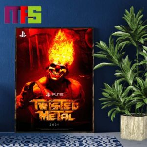Twisted Metal PS5 2024 Revealed Soon Home Decoration Poster Canvas