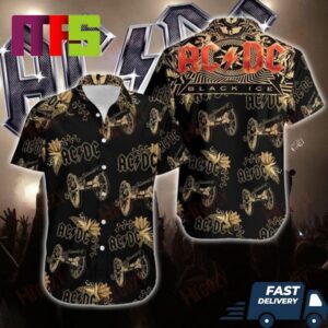 ACDC Black Ice Best For Summer Vacation Hawaiian Shirt