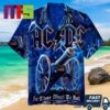 ACDC Cartoon Highway To Hell Waves Pattern Summer Hawaiian Aloha Shirt
