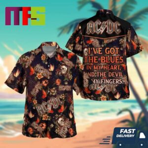 ACDC I’ve Got The Blues In My Heart And The Devil In My Fingers Button Up Aloha Shirt ACDC I’ve Got The Blues In My Heart And The Devil In My Fingers Button Up Aloha Shirt