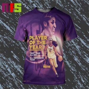 Angel Reese 2024 SEC Player Of The Year All Over Print Shirt Angel Reese 2024 SEC Player Of The Year All Over Print Shirt