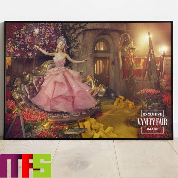 Ariana Grande As Glinda In Wicked Home Decor Poster Canvas