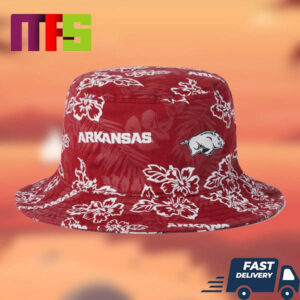 Arkansas Razorbacks NCAA Team Tusk Mascot Red Summer Bucket Hat Arkansas Razorbacks NCAA Team Tusk Mascot Red Summer Bucket Hat