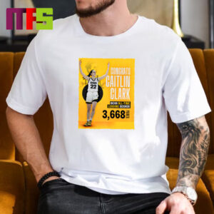 Congrats Caitlin Clark NCAA All Time Leading Scorer 3668 Points And Counting Classic T-Shirt