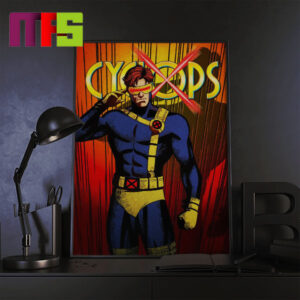 Cyclops In New Promotional Art For X MEN 97 March 20th 2024 On Disney Plus Home Decoration Poster Canvas