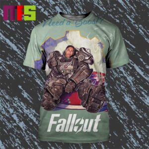 Fallout Live Action TV Series New Poster Maximus Need A Boost All Over Print Shirt