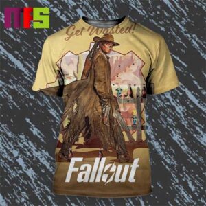 Fallout Live Action TV Series New Poster The Ghoul Get Wasted All Over Print Shirt Fallout Live Action TV Series New Poster The Ghoul Get Wasted All Over Print Shirt