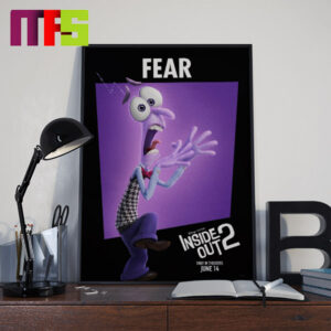 Fear In Inside Out 2 June 14th 2024 Home Decoration Poster Canvas Fear In Inside Out 2 June 14th 2024 Home Decoration Poster Canvas