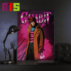 Gambit In New Promotional Art For X MEN 97 March 20th 2024 On Disney Plus Home Decoration Poster Canvas