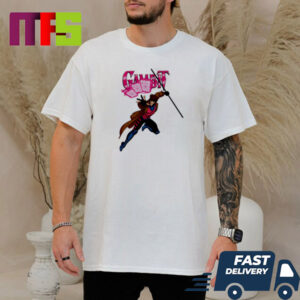 Gambit Promotional Art For X MEN 97 Animated Series On Disney Plus Classic T-Shirt