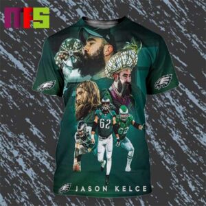 Jason Kelce Announces Retirement The Greatest To Ever Do It An Incredible NFL Career Philadelphia Eagles All Over Print Shirt